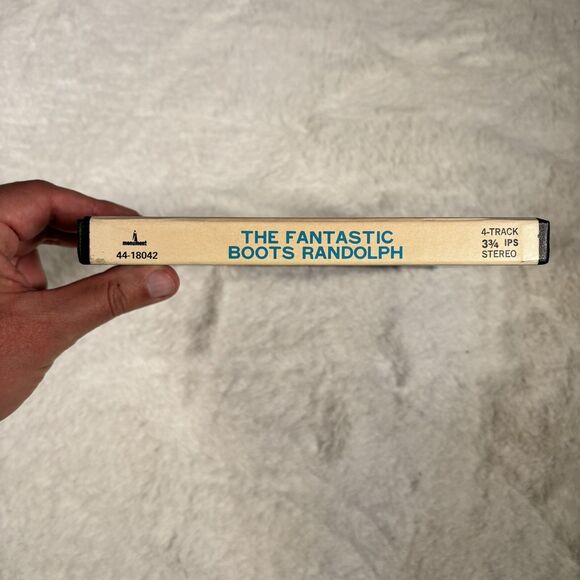 The Fantastic Boots Randolph 4 Track Reel To Reel Tape 7 Inch Vintage Rare 3 3/4 - Picture 2 of 6